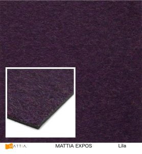 Textilplatta Mattia Expos Lila